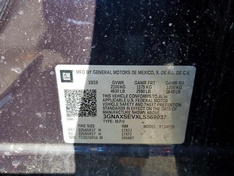 2020 CHEVROLET EQUINOX LS 13