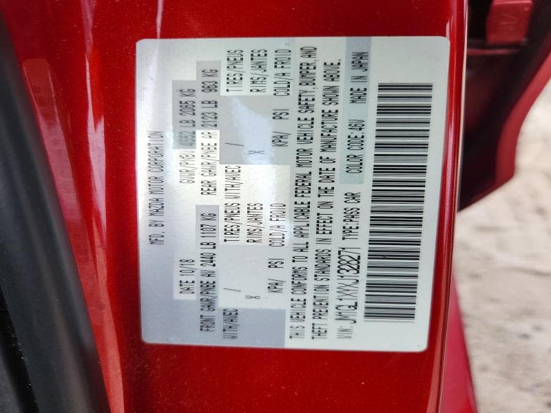 2018 MAZDA 6 SIGNATURE 12