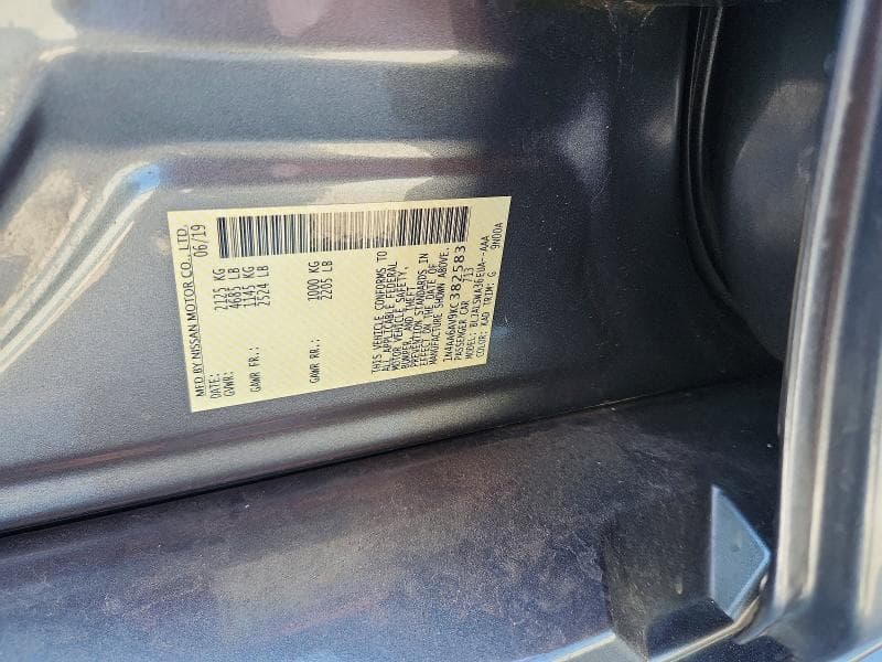 2019 NISSAN MAXIMA 3.5 SR 12