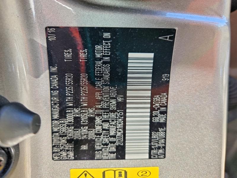 2017 LEXUS RX 350 BASE 12