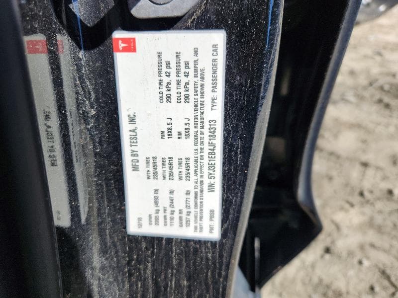 2018 TESLA MODEL 3 13
