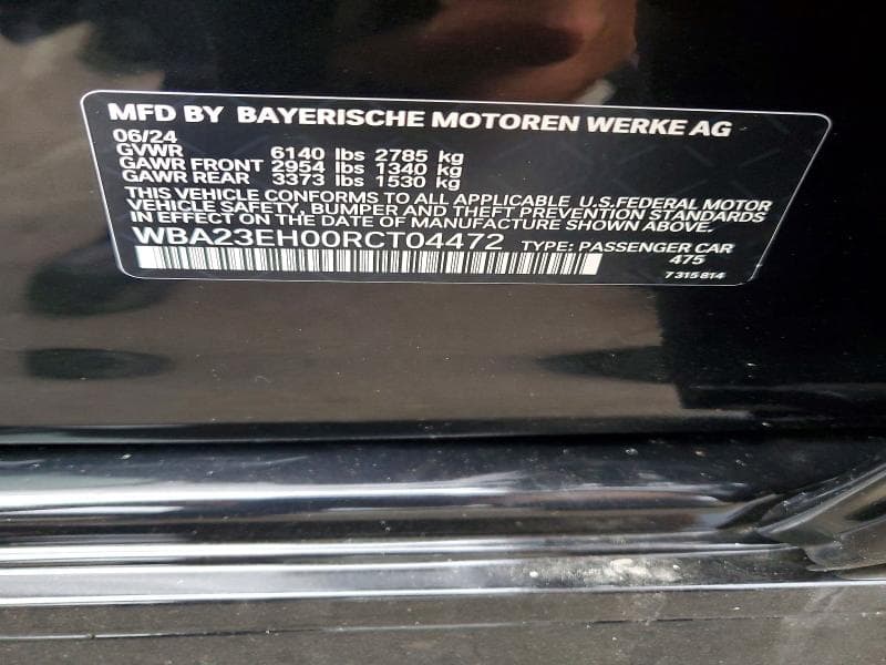 2024 BMW 740 I 12