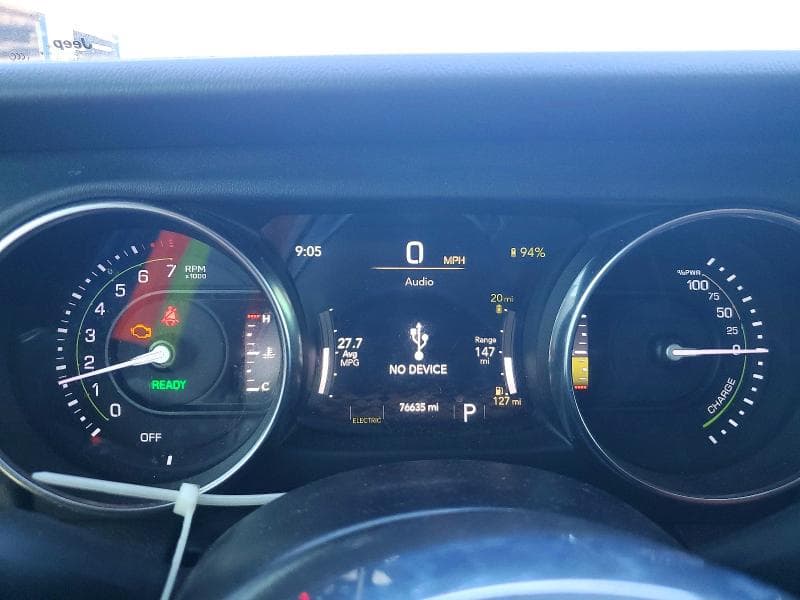 2022 JEEP WRANGLER UNLIMITED RUBICON 4XE 9