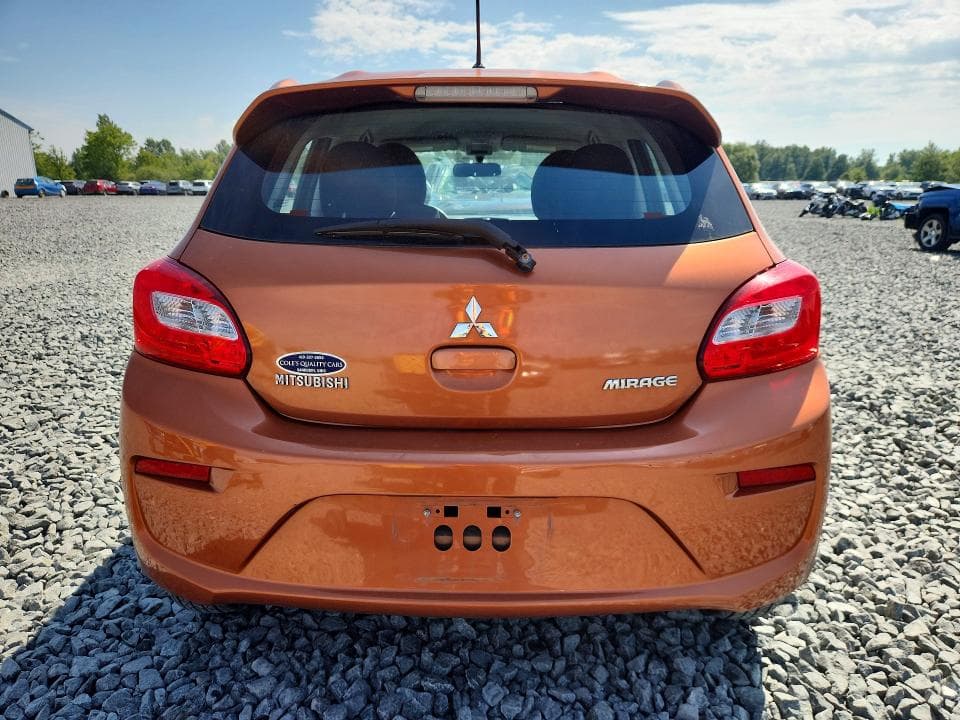2017 MITSUBISHI MIRAGE ES 6
