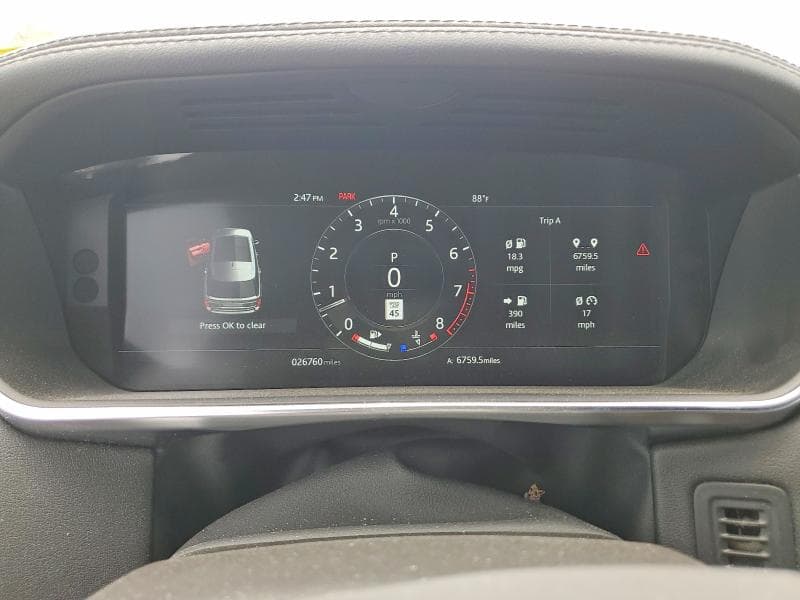2021 LAND ROVER RANGE ROVER 9