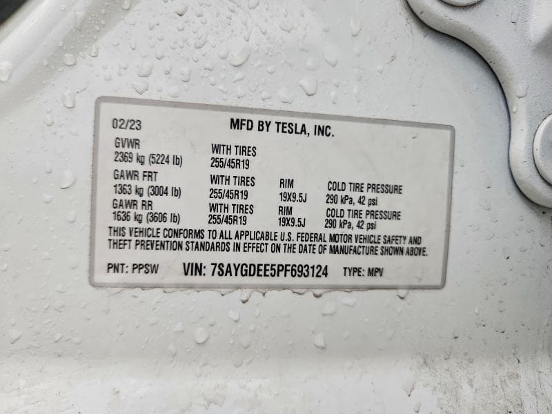 2023 TESLA MODEL Y 13