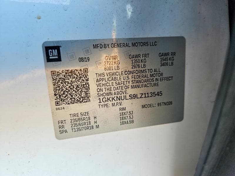 2020 GMC ACADIA SLT 12