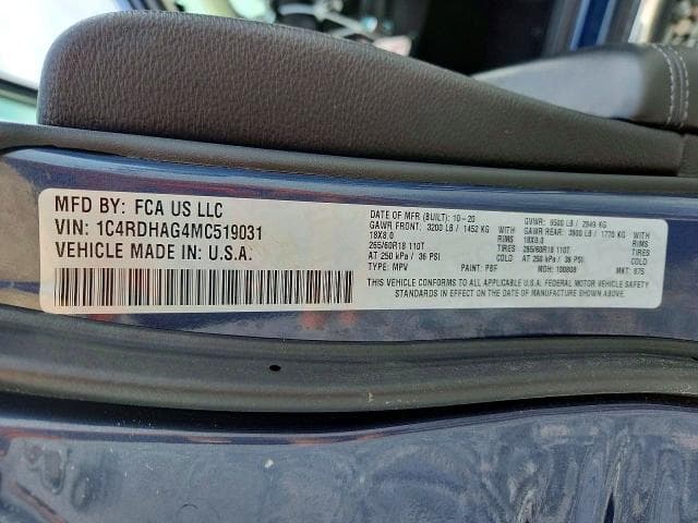2021 DODGE DURANGO SXT 13