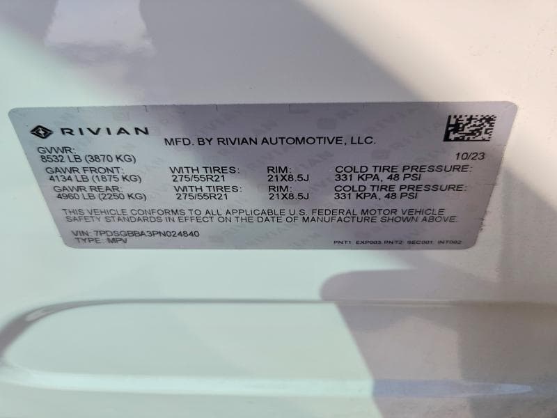 2023 RIVIAN R1S ADVENTURE 14