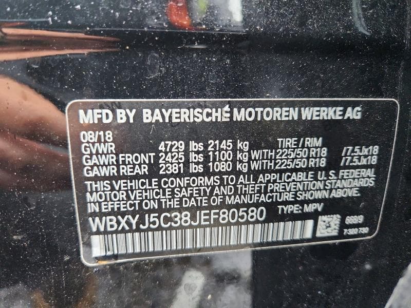 2018 BMW X2 XDRIVE28I 13