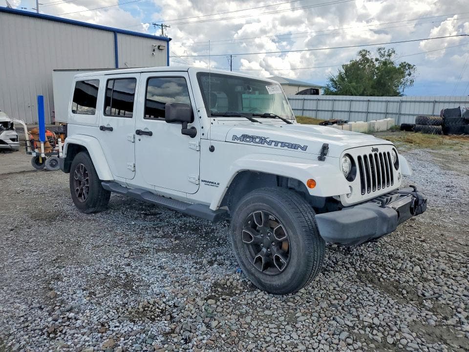 2017 JEEP WRANGLER UNLIMITED SAHARA 4