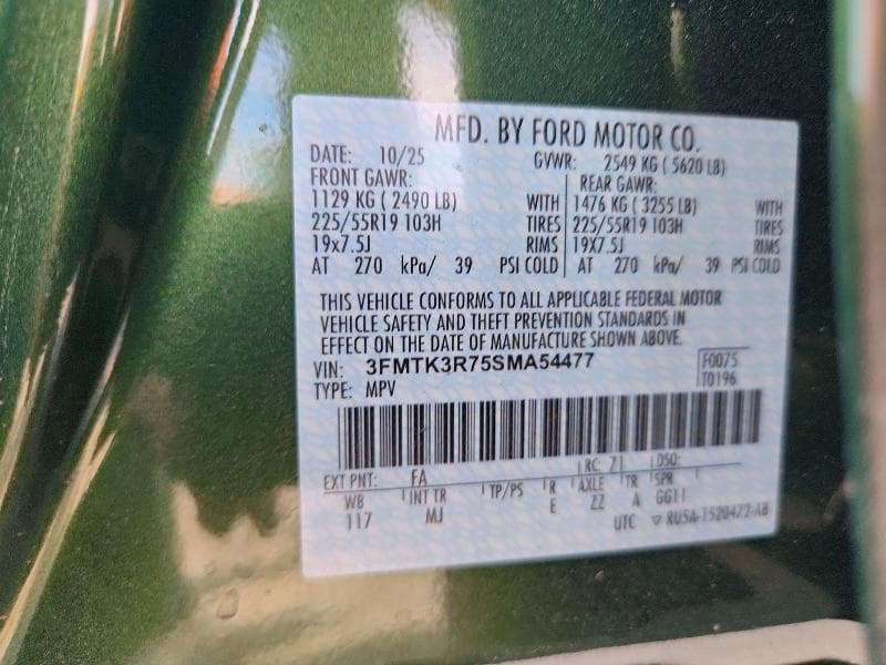2025 FORD MUSTANG MACH-E PREMIUM 13