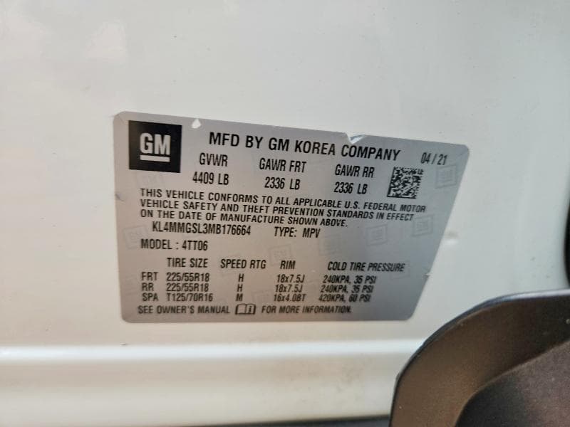 2021 BUICK ENCORE GX 13