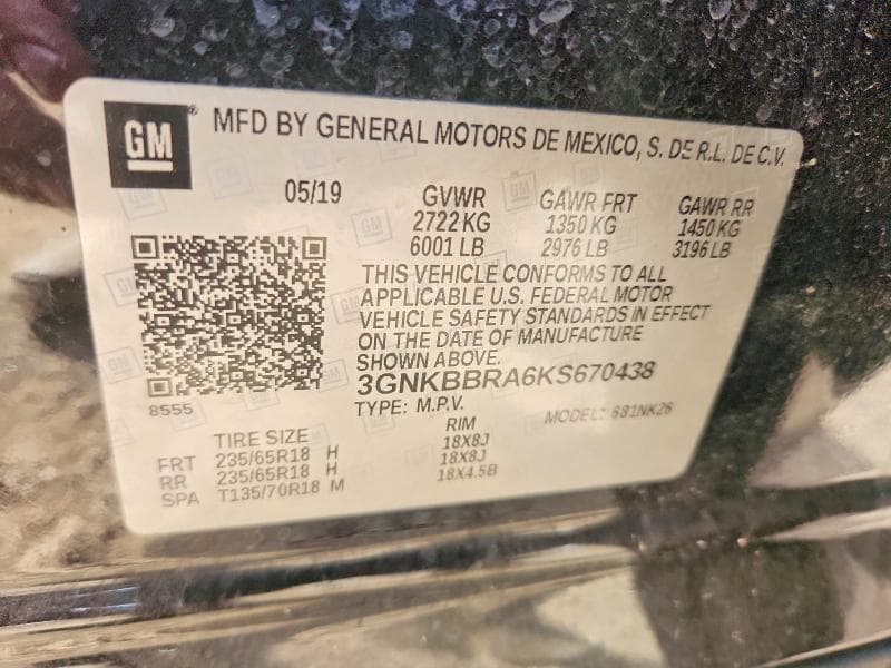 2019 CHEVROLET BLAZER 1LT 14