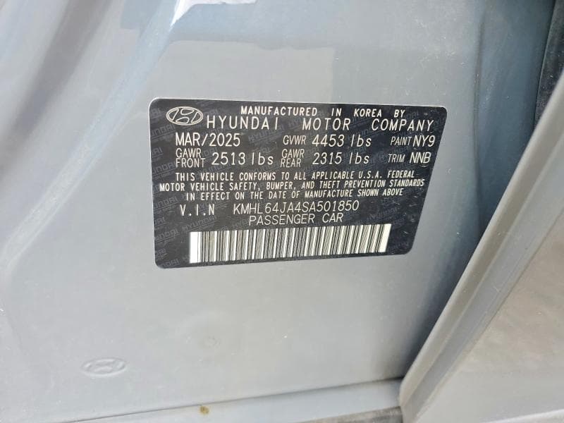 2025 HYUNDAI SONATA SEL 12