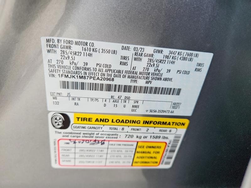 2023 FORD EXPEDITION MAX PLATINUM 13