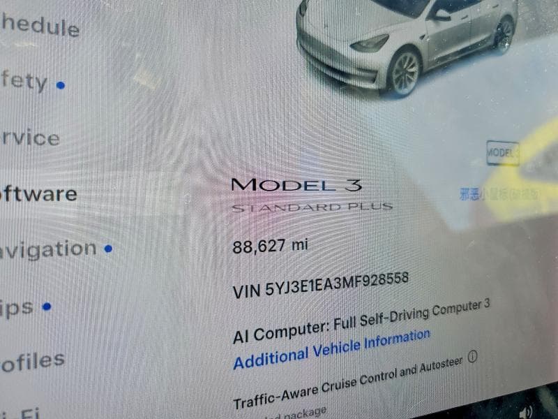 2021 TESLA MODEL 3 9