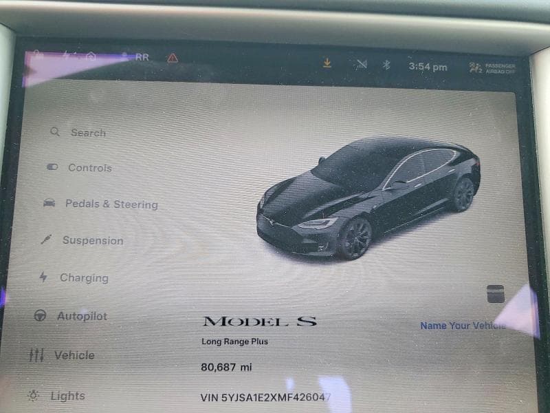 2021 TESLA MODEL S 9