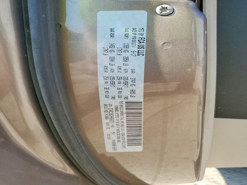 2017 CHRYSLER PACIFICA TOURING L 13