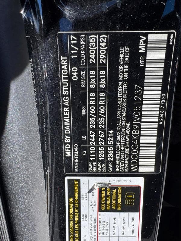 2018 MERCEDES-BENZ GLC 300 4MATIC 13