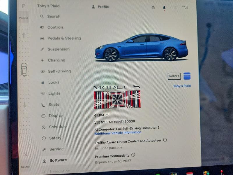 2022 TESLA MODEL S 9