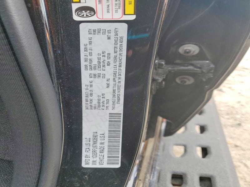 2022 RAM 1500 TRX 12