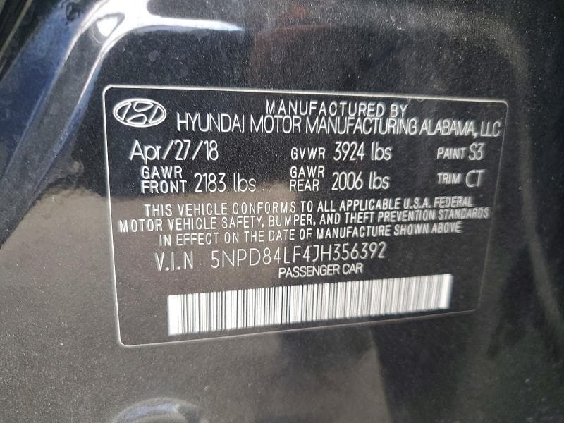 2018 HYUNDAI ELANTRA SEL 13