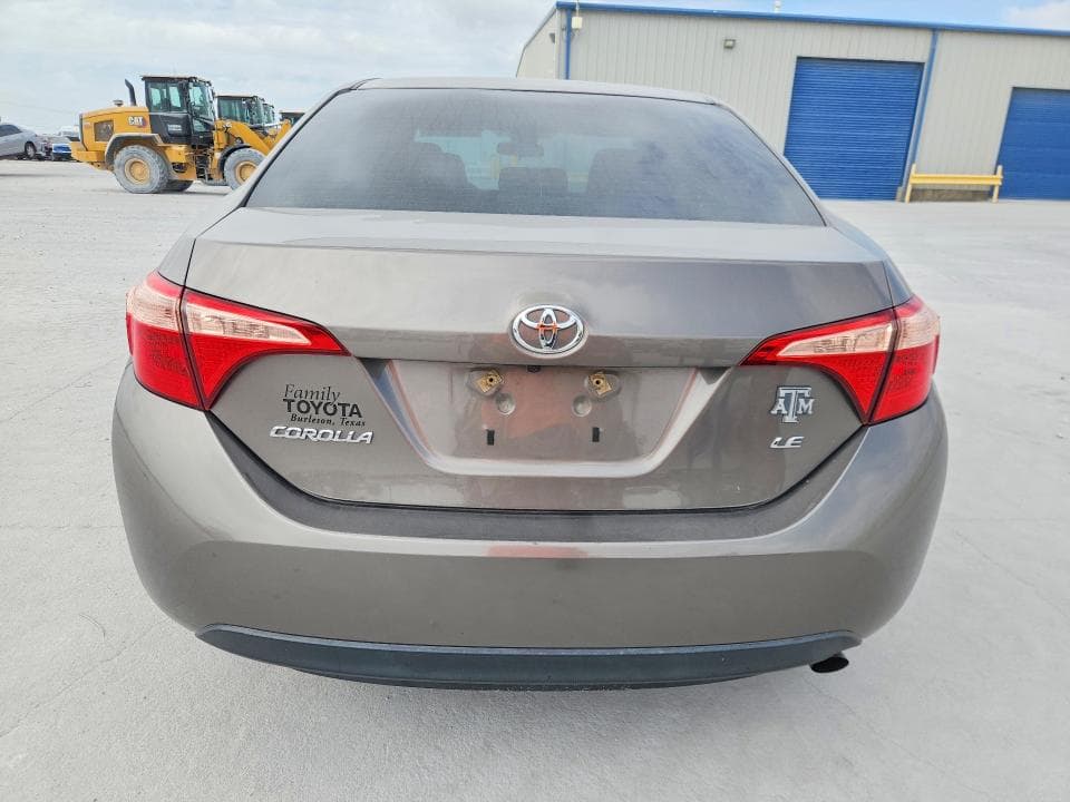 2018 TOYOTA COROLLA LE 6