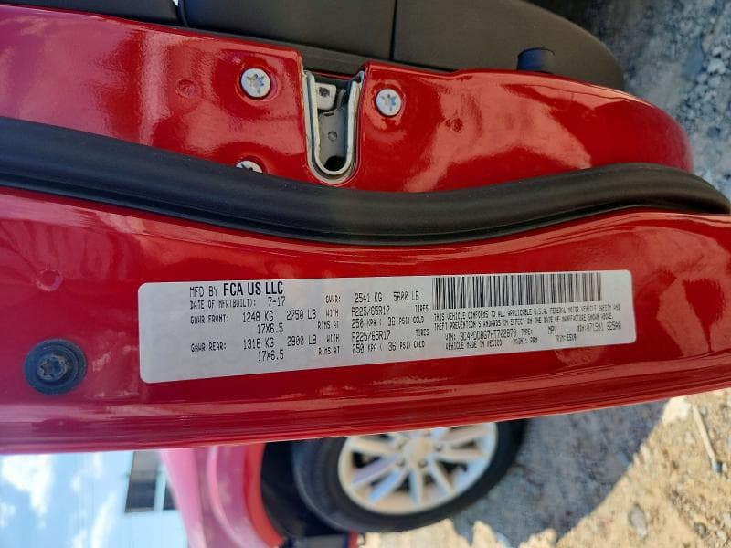 2017 DODGE JOURNEY SXT 14