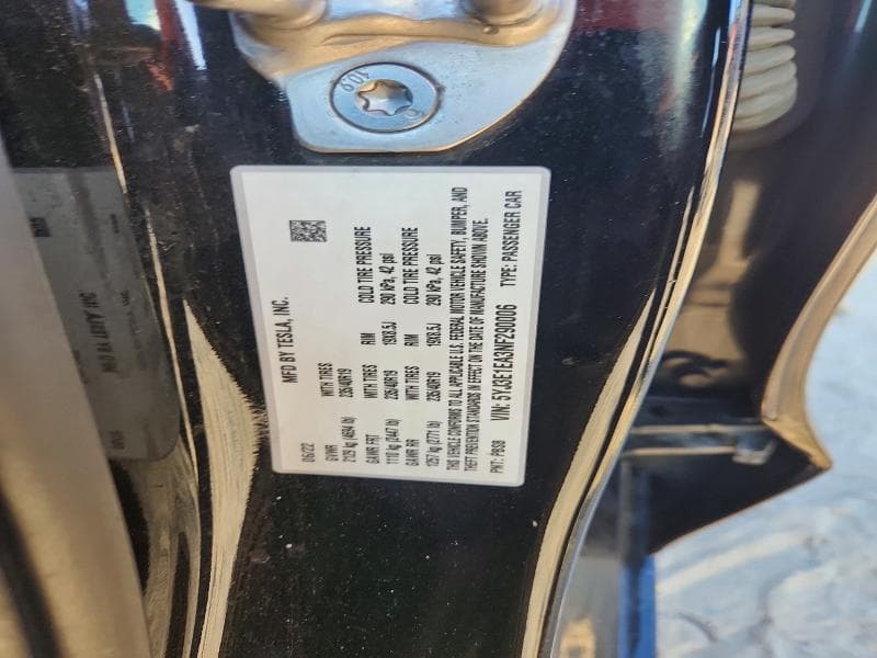 2022 TESLA MODEL 3 13