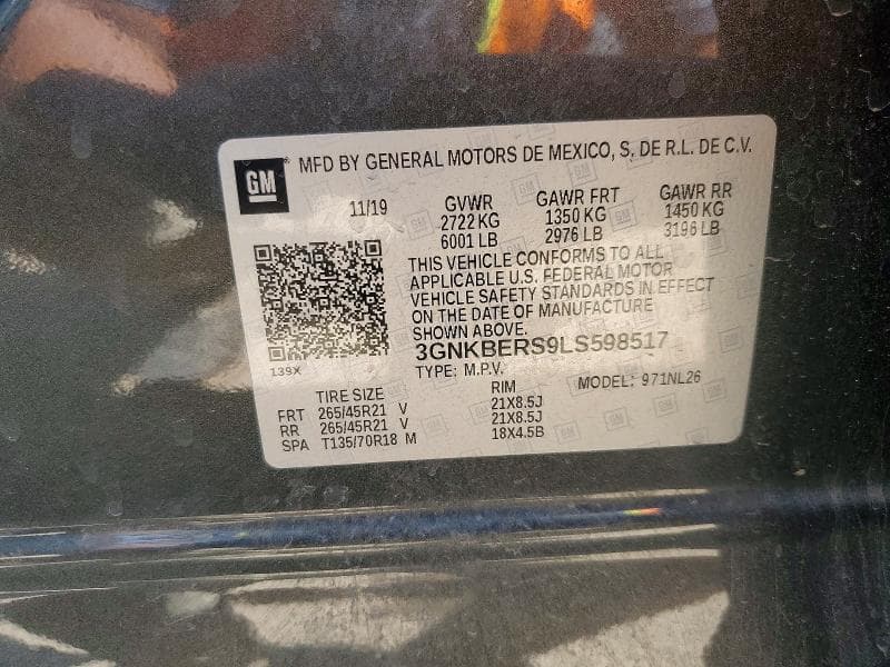2020 CHEVROLET BLAZER RS 13