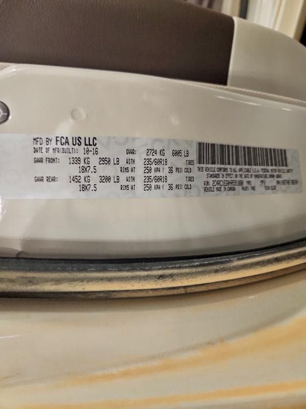 2017 CHRYSLER PACIFICA TOURING L PLUS 13