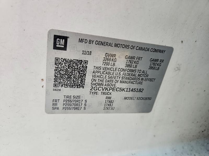2019 CHEVROLET SILVERADO LD K1500 LT 12