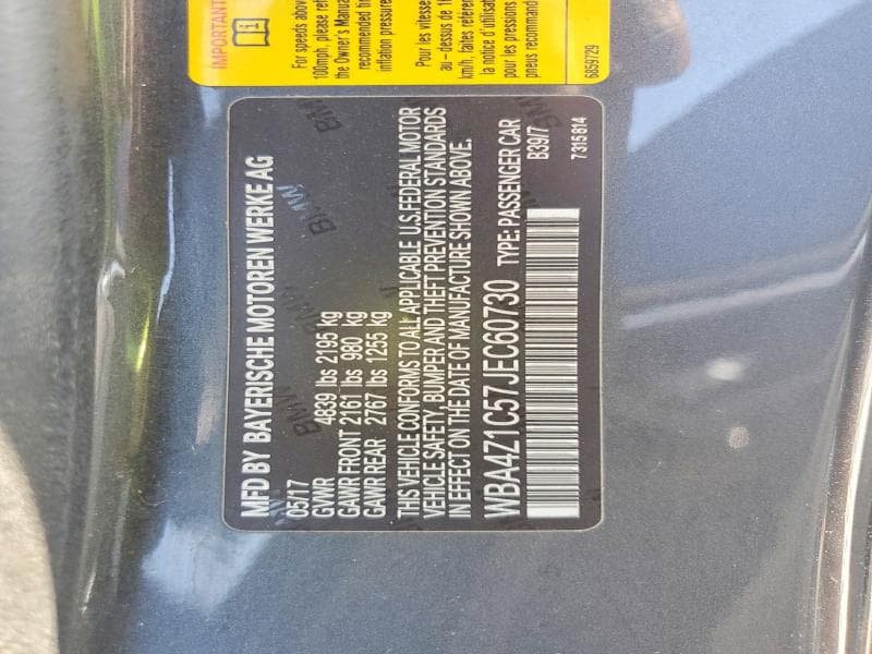 2018 BMW 430I 12