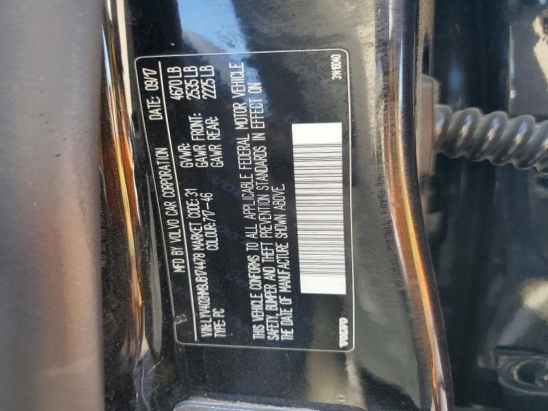 2018 VOLVO S60 PLATINUM 12