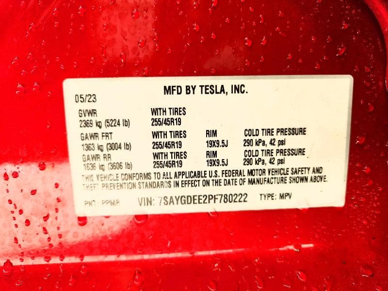 2023 TESLA MODEL Y 12