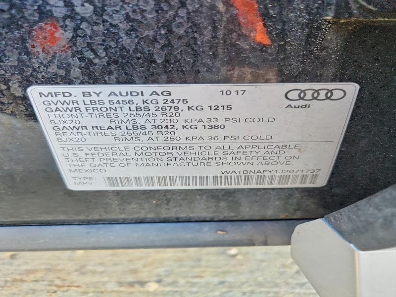 2018 AUDI Q5 PREMIUM PLUS 13