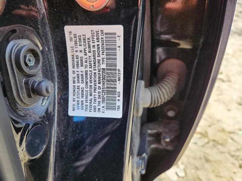 2017 HONDA CIVIC LX 13