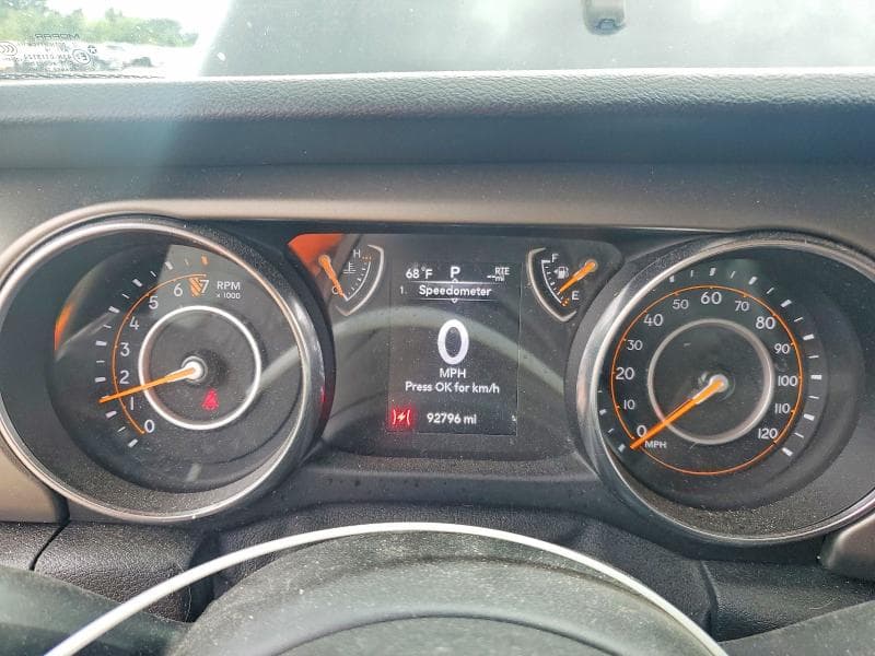 2019 JEEP WRANGLER UNLIMITED SPORT 9