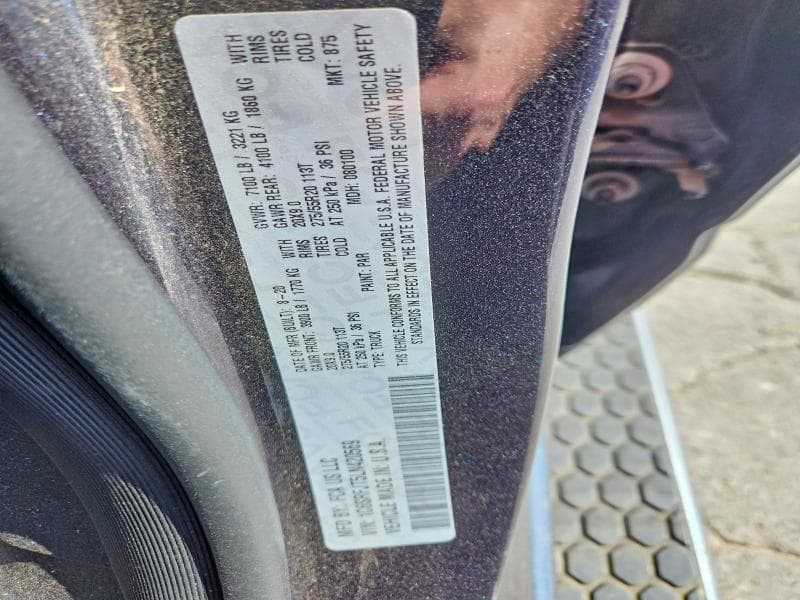 2020 RAM 1500 LARAMIE 12