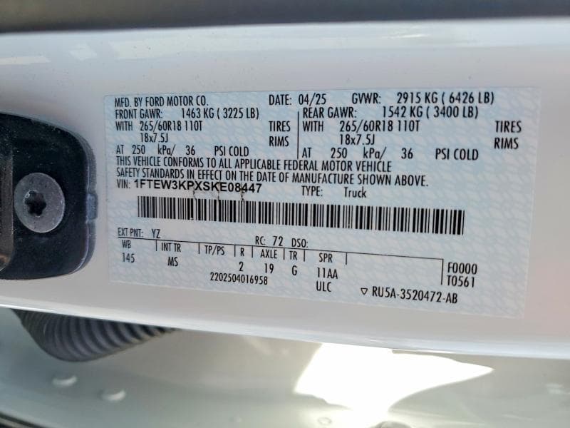2025 FORD F150 XLT 12