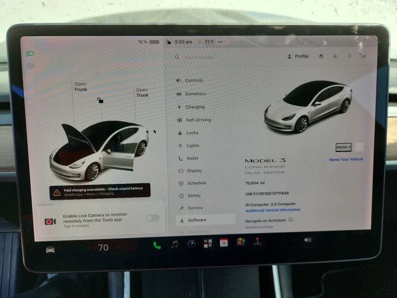 2018 TESLA MODEL 3 9