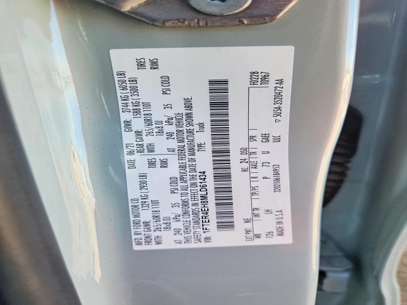 2021 FORD RANGER XL 13