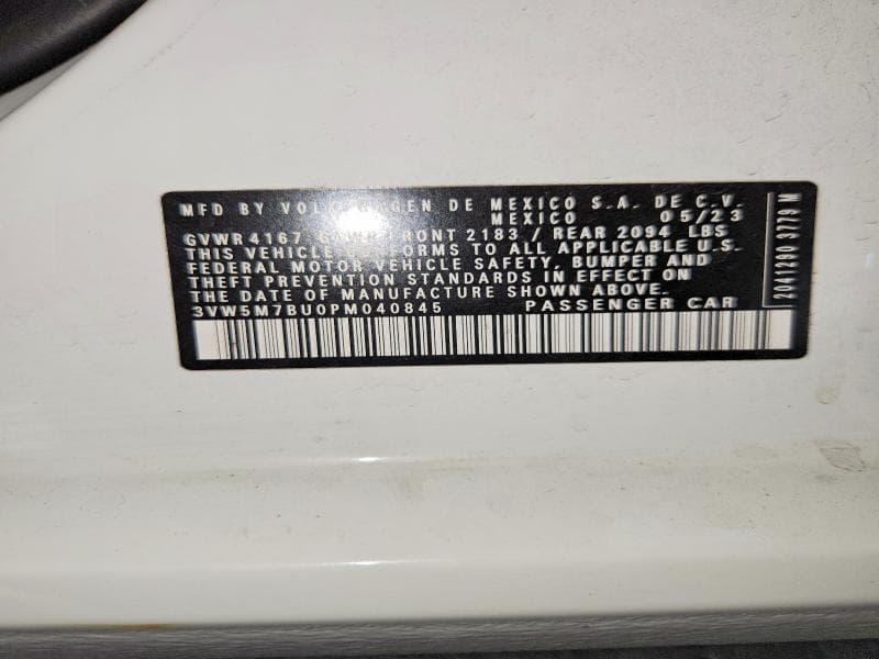 2023 VOLKSWAGEN JETTA S 12