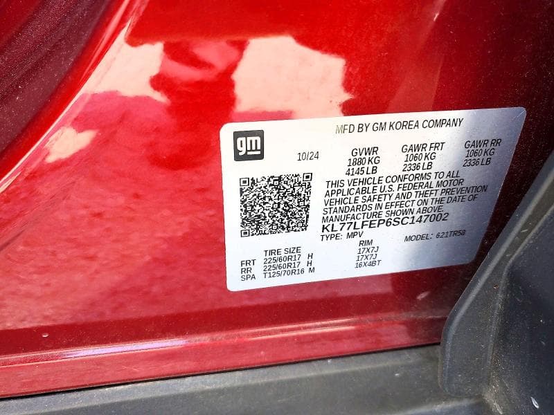 2025 CHEVROLET TRAX LS 14