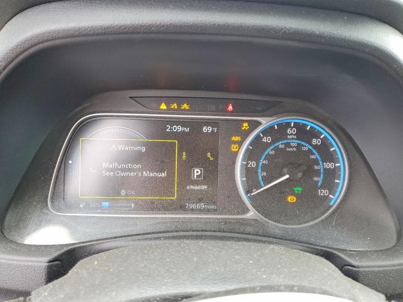 2021 NISSAN LEAF S PLUS 9