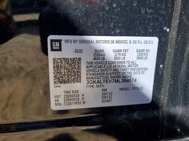 2021 GMC TERRAIN SLE 13
