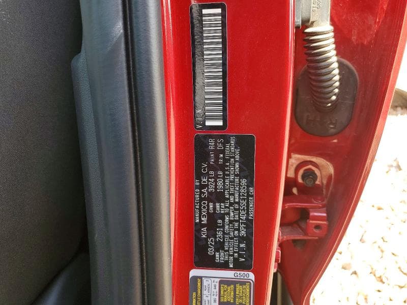 2025 KIA K4 LXS 12