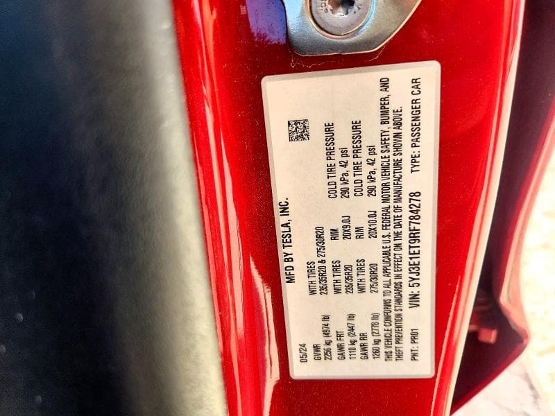 2024 TESLA MODEL 3 12