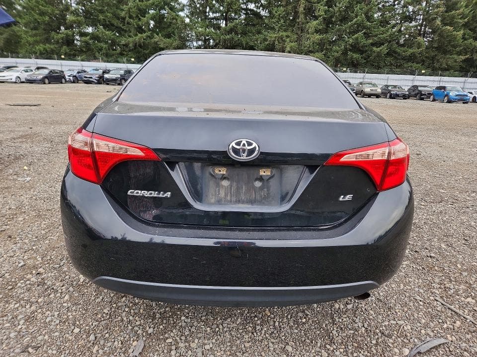 2018 TOYOTA COROLLA LE 6